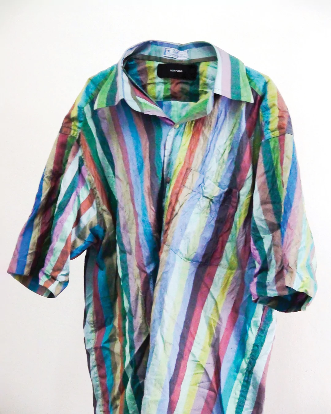 **Ready to Ship** Multi-colour shirt in handwoven silk - 2 Available Size L
240 EUR /  265 USD / 9,000 THB