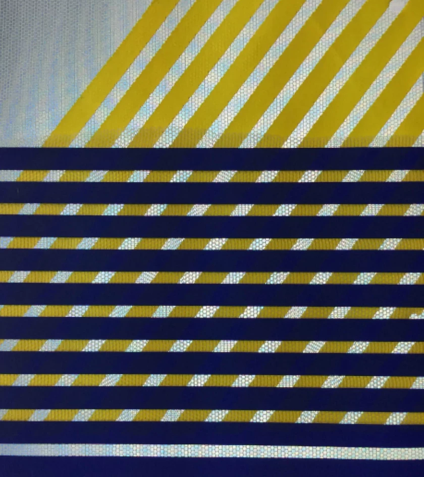 THE DOMINANCE OF AMERICAN POP CULTURE IN THE 80S is reflected through the use of GRAPHIC LINES AND ICONOGRAPHY that can be seen on corporate logos that went beyond borders throughout advertising.

THESE LINES WERE TRANSLATED INTO TEXTILE AND SURFACE TREATMENT in both Thai silk and graphics transfer.