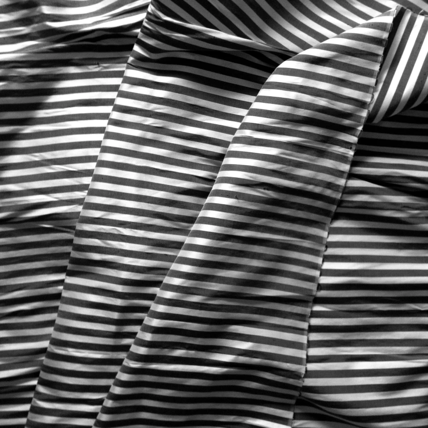 As well a black and white stripes in various widths.